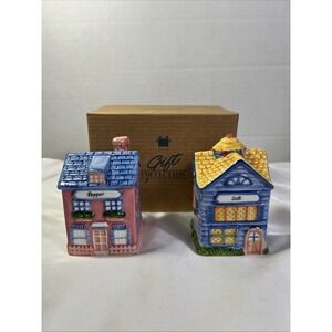 Vintage Avon 1997 Cottage Collection Salt & Pepper Shakers Brand New